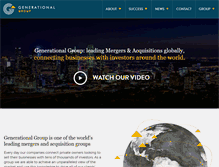 Tablet Screenshot of generational.com